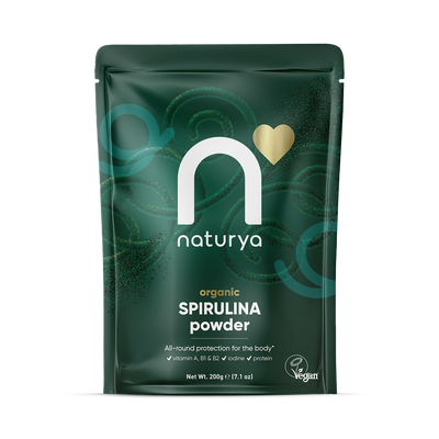Holland & Barrett Naturya Organic Spirulina Powder British Supplement 200g- Buy online at McGrocer