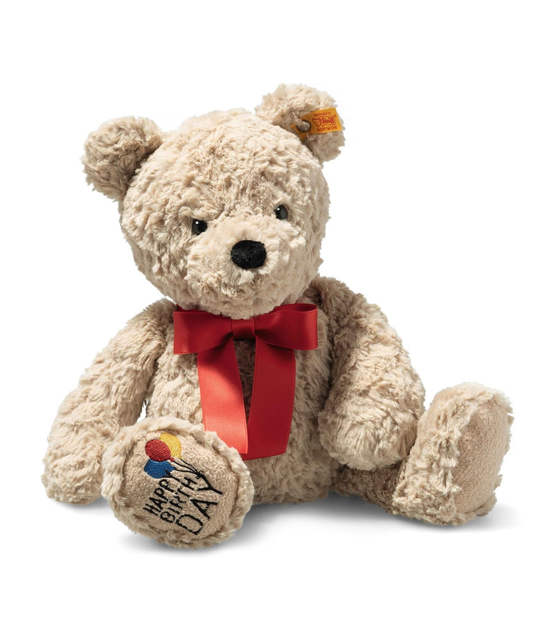 Steiff Jimmy Happy Birthday teddy bear 35cm, imported from the UK