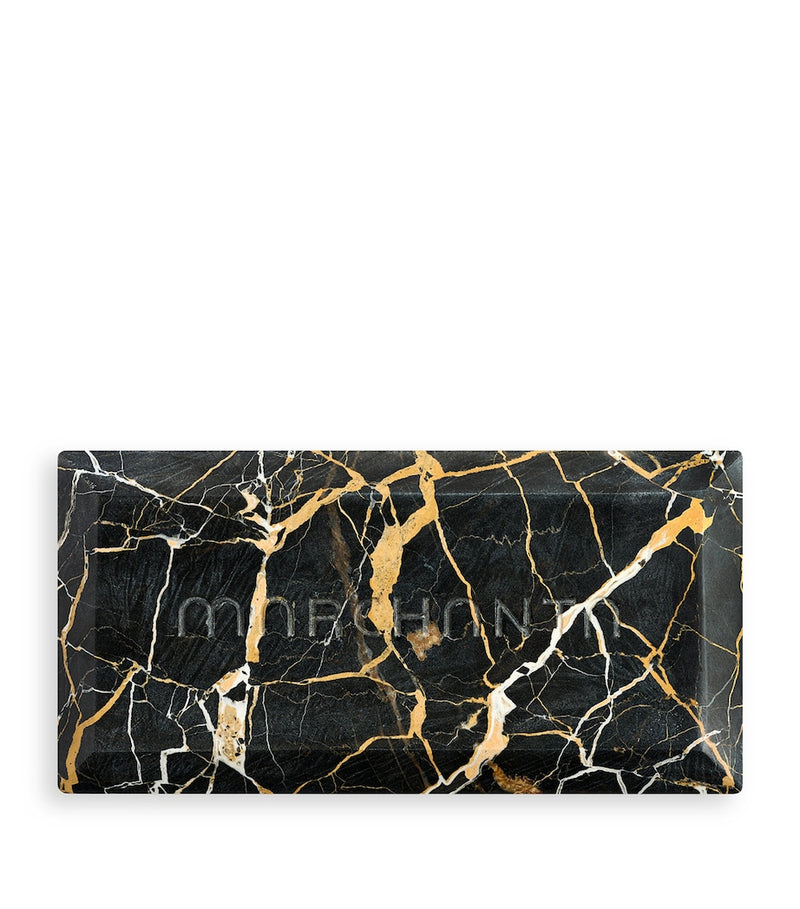 Marchanta marble diffuser tray, approximately 13cm by 25.5cm, imported from the UK