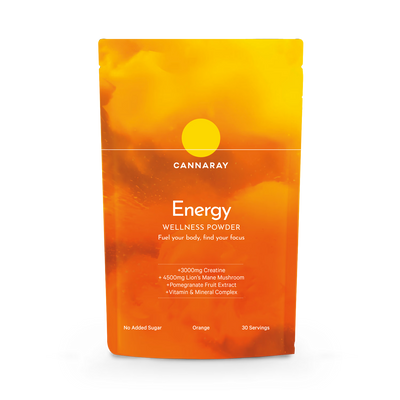 Holland & Barrett Cannaray Energy Wellness Powder Orange (30 Servings) 150g- Buy online at McGrocer