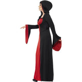 Smiffys Dark Temptress costume red dress and hood, UK version