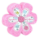 Bomb Cosmetics body buffer sponge Kiss Kiss Ylang Ylang - British product