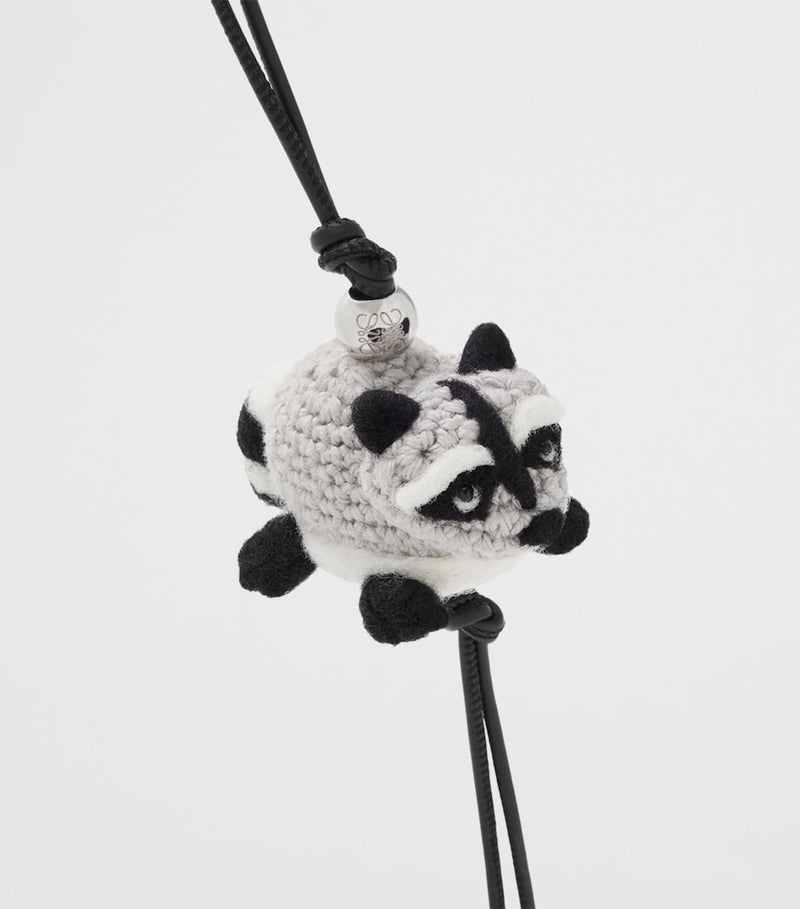 LOEWE Racoon bag charm 30cm, UK version
