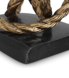 Eichholtz Corwyn bookends antique brass granite set of 2, UK version