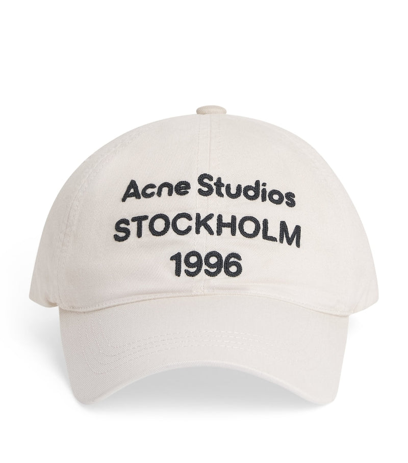 Acne Studios cotton logo cap adjustable, UK version