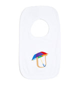 Harrods Paint My Dreams Cotton 'U' Monogram Bib- Buy online at McGrocer