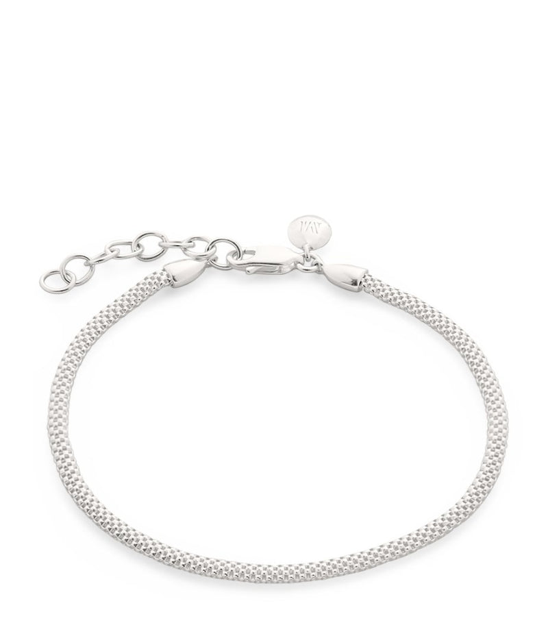 Monica Vinader Heirloom chain bracelet sterling silver, UK version
