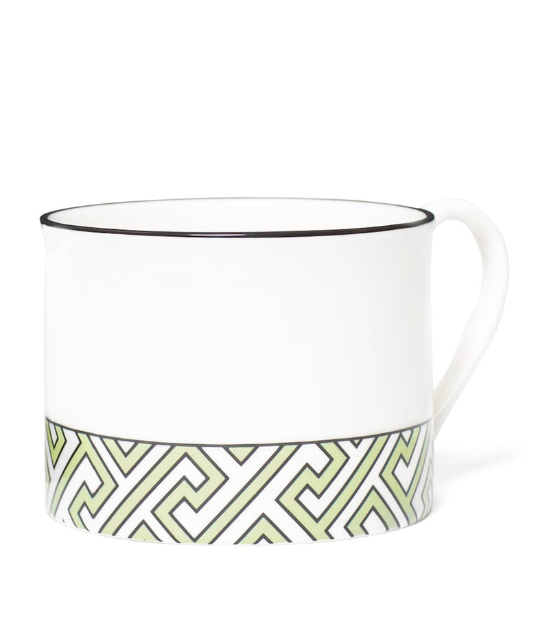O.W.London Maze teacup and saucer, UK version