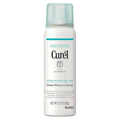 Superdrug Curél Deep Moisture Spray Mini Fuktighetsgivende Spray 60ml- Kjøp online hos McGrocer