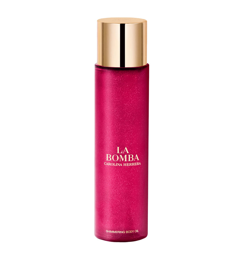 Carolina Herrera La Bomba Shimmering Body Oil 150ml - British product