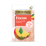 Holland & Barrett Twinings Superblends Focus Mango and Pineapple Herbal Tea Bags 20- Buy online at McGrocer