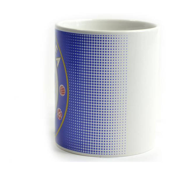 Chelsea FC halftone mug ceramic boxed 0.3kg - British product