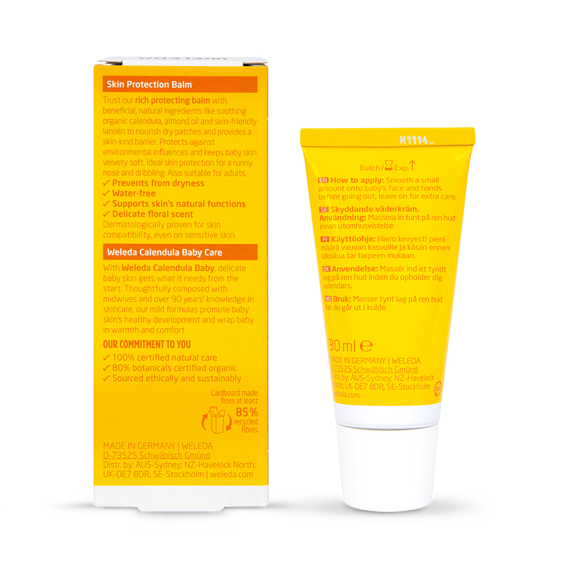 Weleda baby skin protection balm 30ml (British brand)