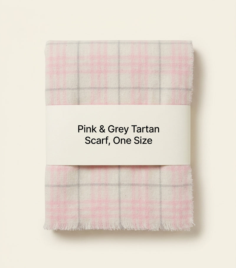 Burberry embellished check scarf wool-blend (British brand)
