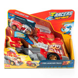 T-Racers Mix 'N Race Launcher Truck Assortment Ice Truck & Fire Truck GOODS Sainsburys