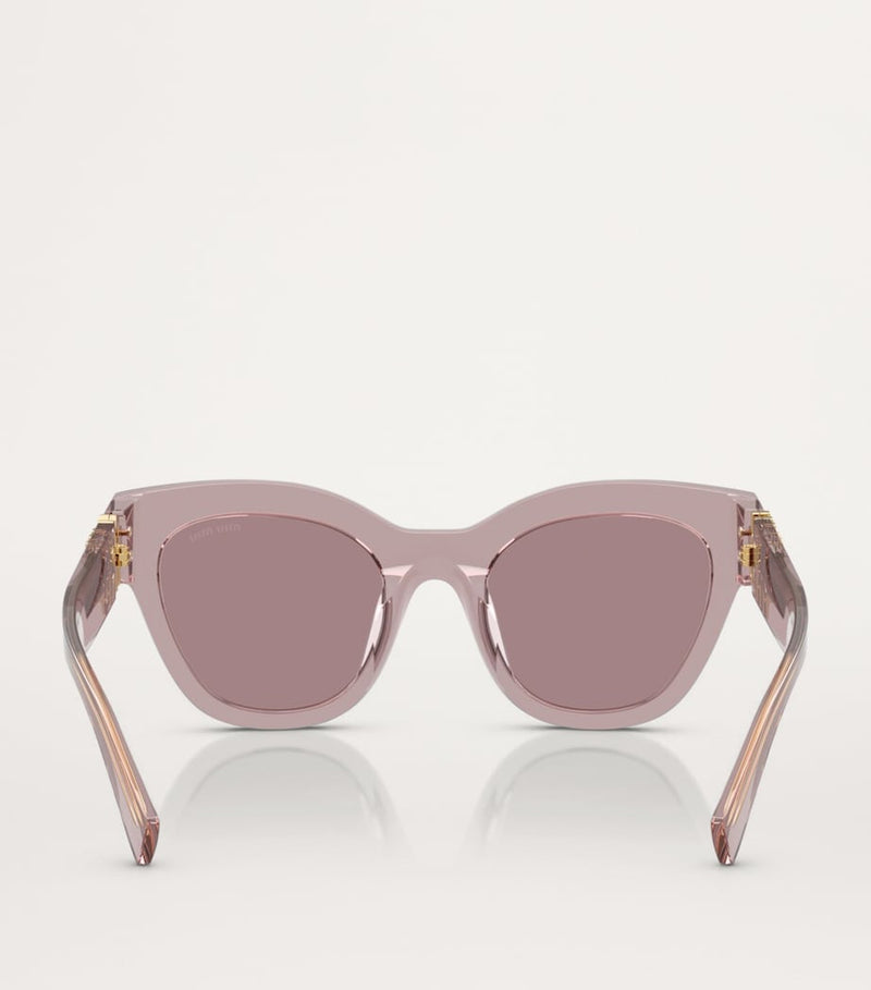 Miu Miu acetate square sunglasses MU01YS (British brand)