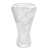 Harrods Lalique Zèbre Vase 45cm- Buy online at McGrocer