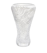 Harrods Lalique Zèbre Vase 45cm- Buy online at McGrocer