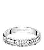 Boucheron white gold diamond Quatre Radiant wedding band, UK version