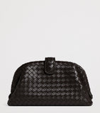 Bottega Veneta small leather Lauren 1980 clutch bag, imported from the UK