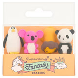 Superdrug Fantasy Novelty Eraser Double Face Pack of 4 Erasers- Buy online at McGrocer