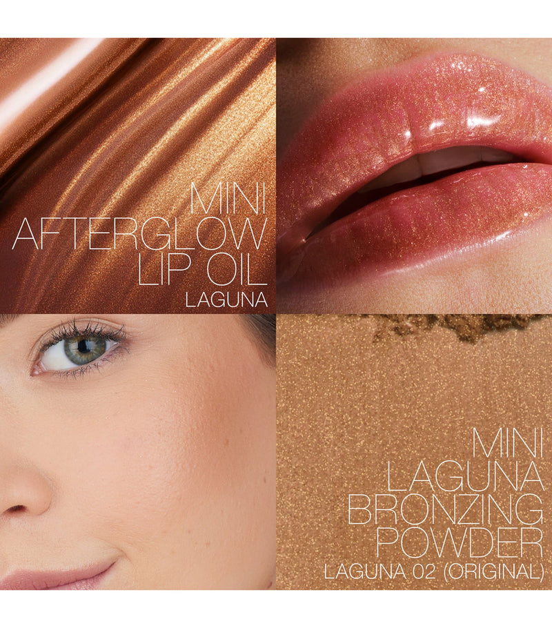 NARS Mini Laguna bronzer and lip oil duo, imported from the UK