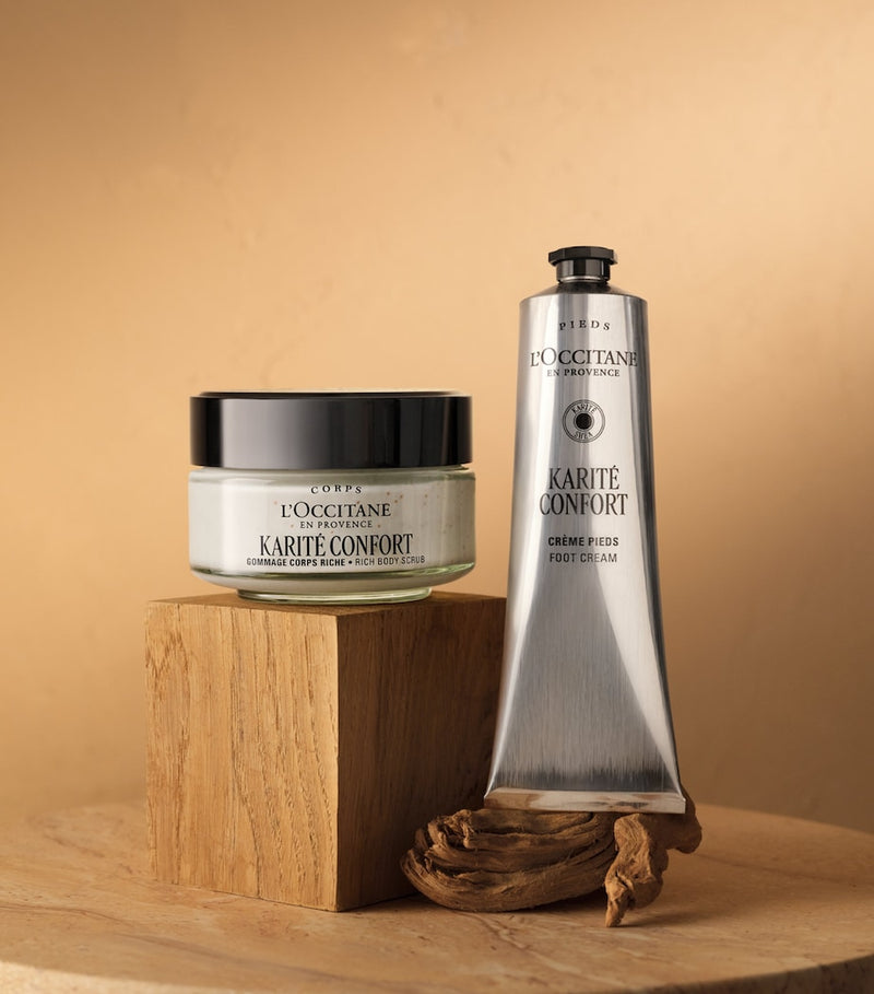 L'Occitane Shea Rich body scrub 200ml (British brand)