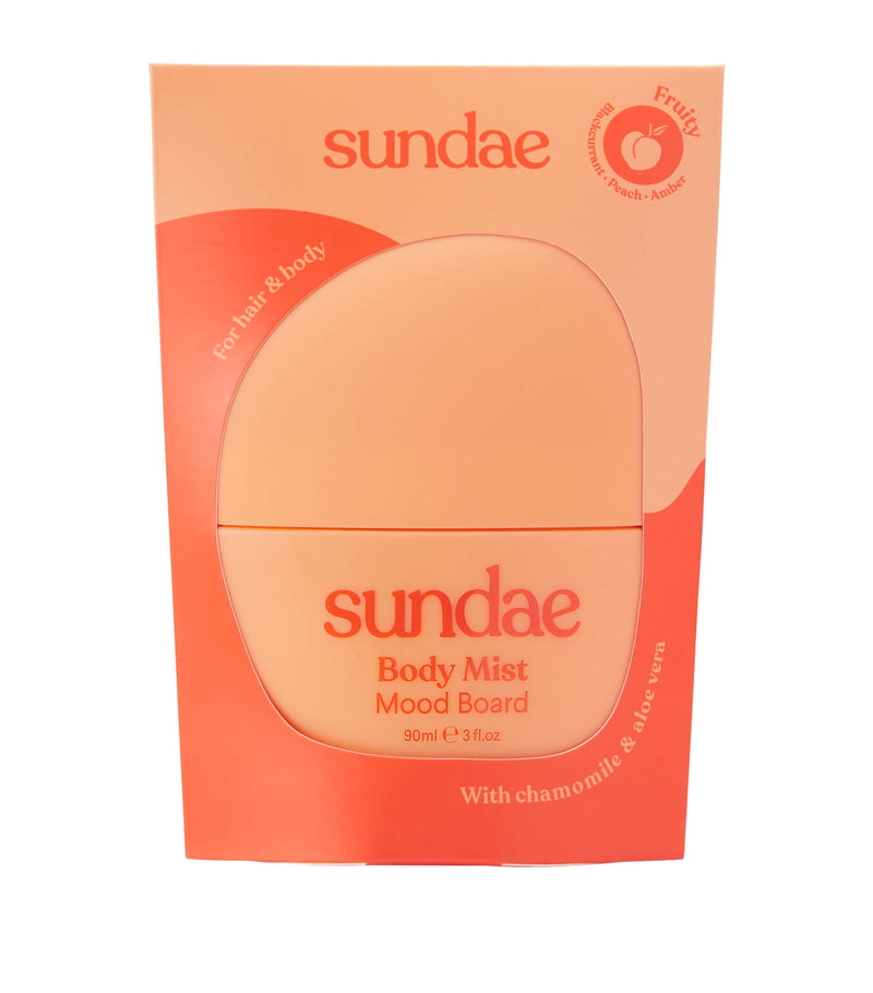 Sundae Body Mood Board Hair & Body Mist 90ml (British brand)