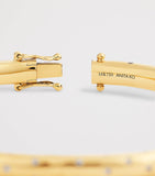 Anita Ko yellow gold diamond bangle, imported from the UK
