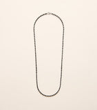 Suzanne Kalan white gold black diamond block-chain necklace, UK version