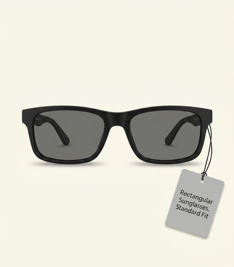 Balenciaga BB0395S rectangular acetate sunglasses - British product