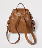 Miu Miu leather backpack, multi-pocket design, imported from the UK