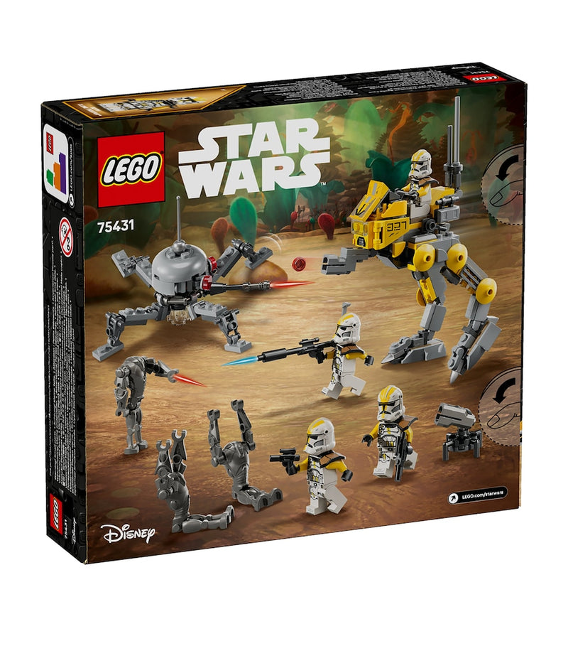 Lego Star Wars 327th Star Corps battle pack 258 pieces, imported from the UK