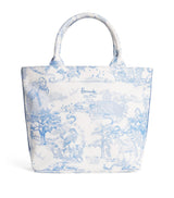 Harrods Harrods Small Toile Print Tote Bag- Buy online at McGrocer