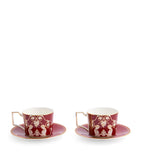 Wedgwood Renaissance teacup and saucer set (British brand)