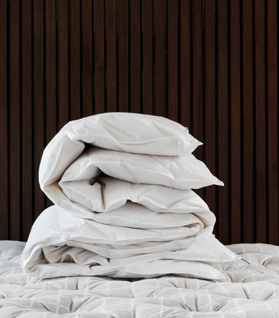 Harrods King Size Goose Down Duvet with Mite-Resistant Cotton Case, 9 Tog- Buy online at McGrocer