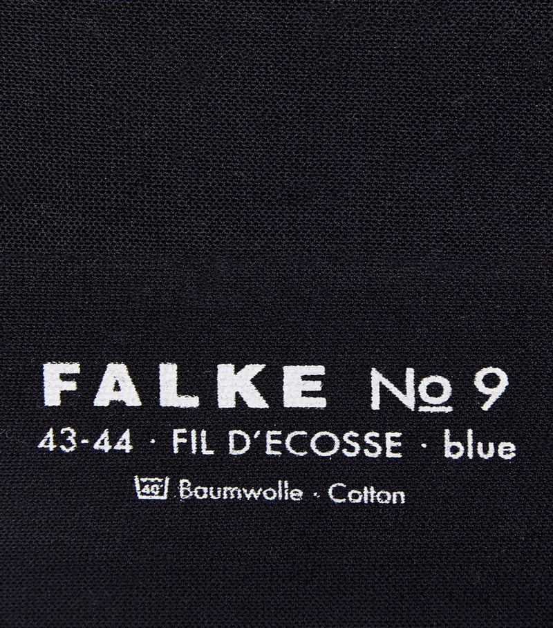 Falke nr. 9 Fil D'Ecosse sokker ren egyptisk bomull - Britisk produkt