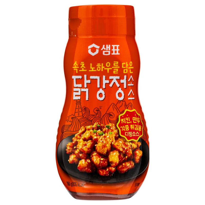 Sempio sweet and spicy Dakgangjeong sauce for Korean fried chicken - British product