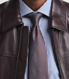 Pal Zileri silk jacquard tie 8cm, imported from the UK