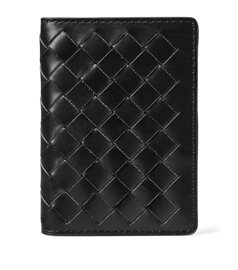 Aspinal of London leather double fold card holder, imported from the UK