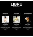 YSL Libre Eau de Toilette floral perfume 50ml - British product