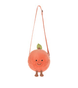 Harrods Jellycat Amuseables Peach Soft Toy Shoulder Bag- Buy online at McGrocer
