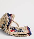 The Jacksons jute tote bag, Petit Bisou print - British product