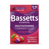 Holland & Barrett Bassetts 12-18 Multivitamin Gummies Summer Berries 30 Gummies- Buy online at McGrocer