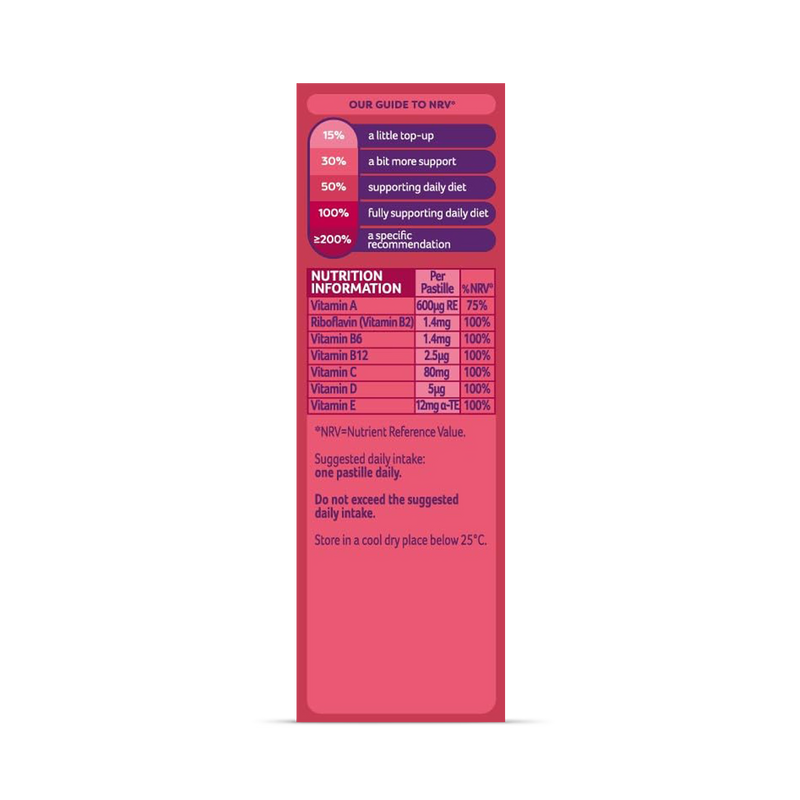 Bassetts multivitamin gummies Summer Berries 30 count - British product