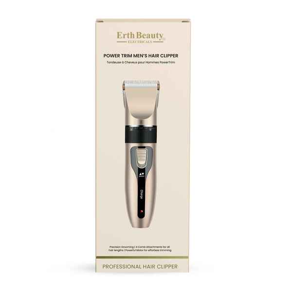 Erth Skin London Power Trim men's hair clipper, imported from the UK