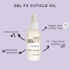 Orly Gel FX Cuticle Oil Bottle, imported from the UK