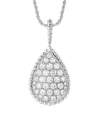 Boucheron Serpent Bohème white gold diamond necklace (British brand)