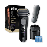 Holland & Barrett Braun Series 9 PRO+ Electric Shaver, Pro SensoAdapt, SmartCare Center, Black- Buy online at McGrocer
