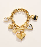 Chloé Paddington charms bracelet with calfskin accents - British product